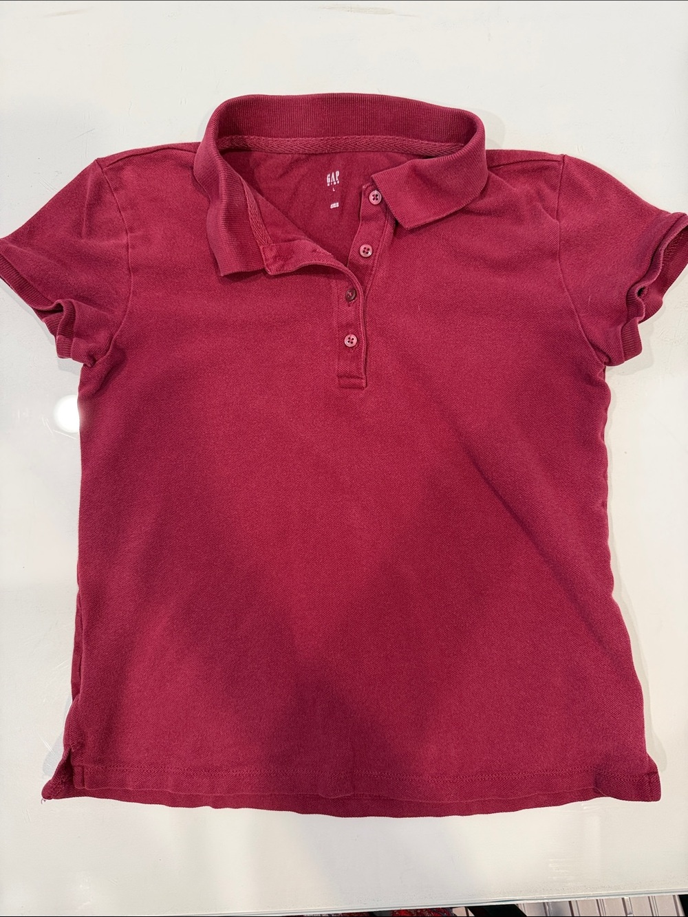 GAP Kids Deep Burgundy Polo